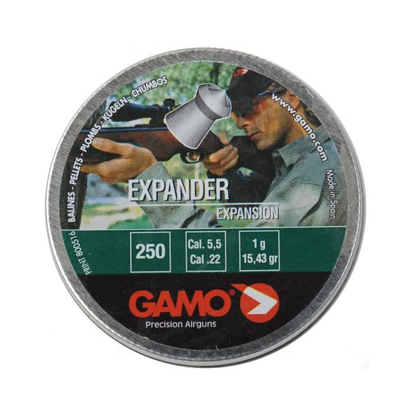 Пули Gamo Expander 5,5 мм, 1 грамм, 250 штук